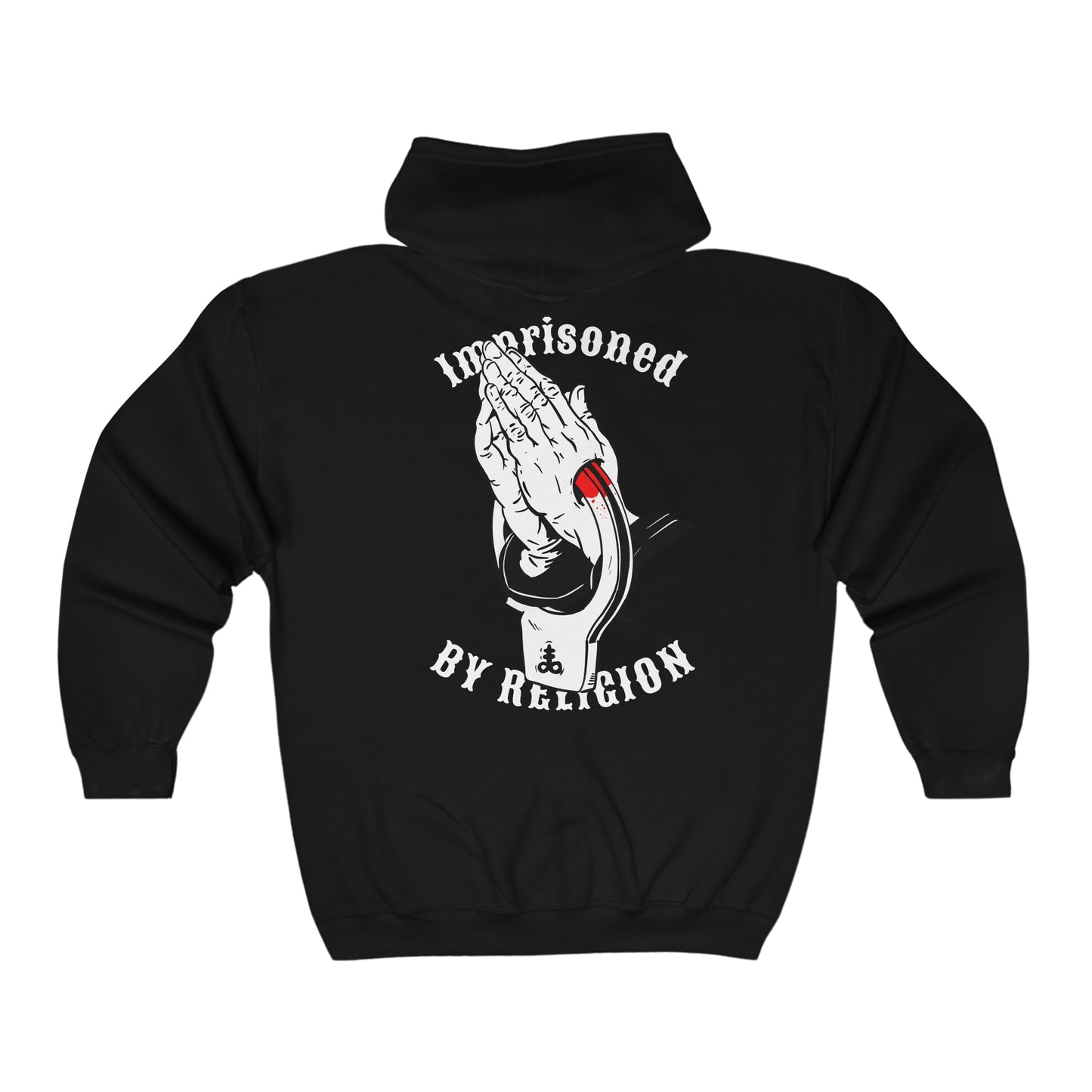 Imprisoned by Religion Zip-up Hoodie